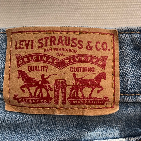 LEVI’S 724 High Rise Straight Crop - Size 28 - Picture 14 of 14